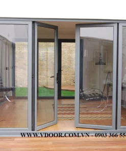 Cửa cổng nhôm đúc VDOOR