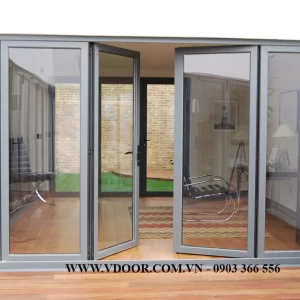 CỬA ĐI MỞ QUAY VÀO TRONG TIỆN LỢI VÀ AN TOÀN