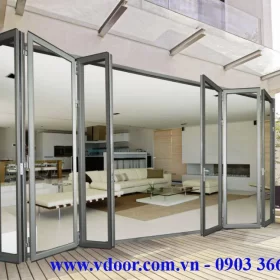 CỬA ĐI XẾP TRƯỢT CHO NGÔI NHÀ ĐỘC ĐÁO