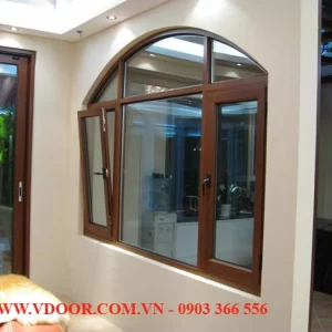 CỬA SỔ MỞ QUAY VÀO ĐẲNG CẤP VÀ SANG TRỌNG