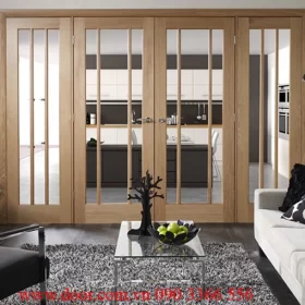 CỬA ĐI GỖ TỰ NHIÊN ĐẲNG CẤP VÀ TINH TẾ