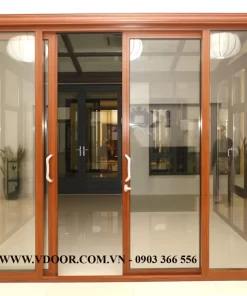 Cửa cổng nhôm đúc VDOOR
