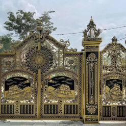 cửa cổng nhôm đúc, cổng nhôm đúc cao cấp, cửa cổng nhôm đúc, cổng nhôm đúc giá rẻ, xưởng sản xuất cổng nhôm đúc, gia công cổng nhôm đúc theo yêu cầu