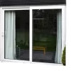 Cửa đi mở trượt 2 cánh nhôm maxpro hệ 115