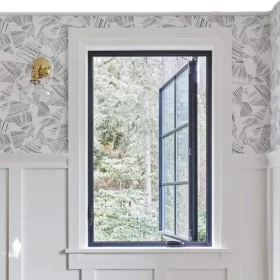 CỬA SỔ MỞ QUAY 1 CÁNH NHÔM MAXPRO HỆ 65