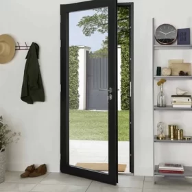 CỬA ĐI MỞ QUAY 1 CÁNH NHÔM MAXPRO HỆ 83