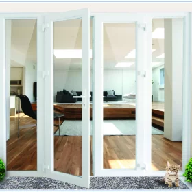 CỬA ĐI MỞ QUAY CHO NGÔI NHÀ ĐỘC ĐÁO