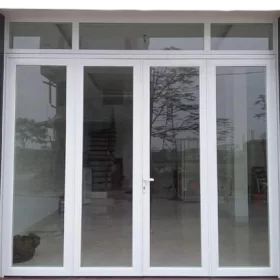 CỬA ĐI MỞ QUAY 4 CÁNH GHÉP FIX RỜI NHÔM MAXPRO HỆ 65