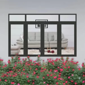 CỬA SỔ MỞ QUAY 4 CÁNH GHÉP FIX RỜI HỆ 65