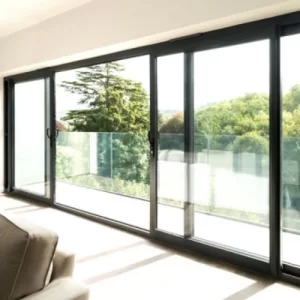 CỬA NHÔM MỞ LÙA 3 RAY