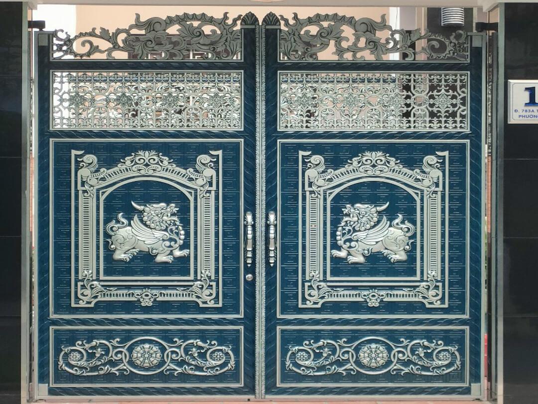 Cổng nhôm đúc, cổng nhôm đúc giá rẻ, cổng nhôm đúc cao cấp, giá cổng nhôm đúc, cổng hôm đúc sài gòn