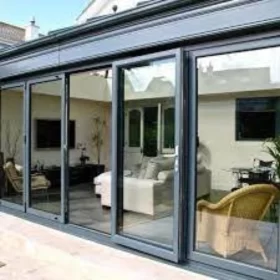 CỬA ĐI MỞ TRƯỢT 6 CÁNH NHÔM MAXPRO HỆ 115