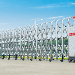 Alternative view of CỔNG XẾP INOX TỰ ĐỘNG B – 03