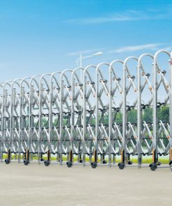 Alternative view of CỔNG XẾP INOX TỰ ĐỘNG B – 03