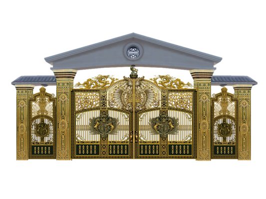 cổng nhôm đúc, gia cong cổng nhôm đúc