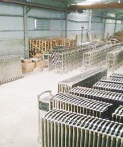 Xưởng lắp ráp cổng xếp inox