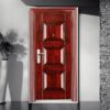 3 panel embossed hollow metal door china security door - Cửa Thép Vân Gỗ 3 Tấm Cao Cấp, Bền Đẹp - Giá Tốt Nhất