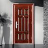 6 panel stamped steel doors embossed panel doors - Cửa Thép Vân Gỗ 6 Cánh Cao Cấp - Bền Đẹp, An Toàn Tuyệt Đối