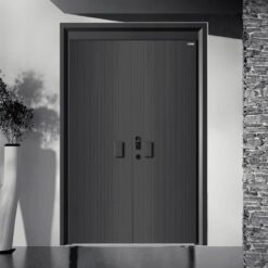 bullet proof cast aluminum entry door steel security door expolision resistant door - Cửa Nhôm Đúc An Ninh Chống Đạn Cao Cấp, Bảo Vệ Tối Ưu