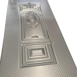 checkered iron door plates stamped steel door sheet 0 6mm - Cửa Sắt Caro Dập 0.6mm Bền Đẹp, An Toàn, Giá Tốt Cho Mọi Nhà