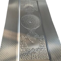 chequered metal door panels stamping door skin 0 8mm modern door designs - Cửa Thép Vân Da Caro 0.8mm Bền Đẹp, An Toàn, Giá Tốt Nhất