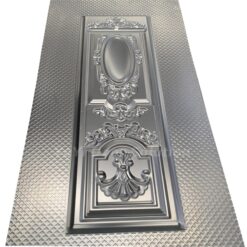 chequered steel door skin steel door embossing sheet metal building - Cửa Thép Dập Nổi Ô Vuông Bền Đẹp, Giá Tốt, Chính Hãng