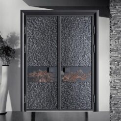 luxury exterior villa door casting aluminum security front doors - Cửa Nhôm Đúc Biệt Thự Cao Cấp: Sang Trọng, Bền Đẹp, An Toàn