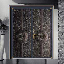 luxury royal security steel door german cast aluminum door - Cửa Thép Nhôm Đúc An Hoàng Gia - Bền Đẹp, Sang Trọng