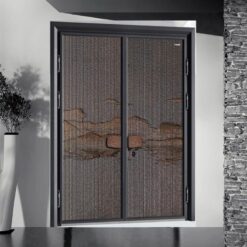 modern carved casting aluminum door europe entrance security door - Cửa Nhôm Đúc An Ninh Hiện Đại - An Toàn, Bền Đẹp, Sang Trọng