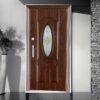 steel entry doors with glass modern decorative glass inserted steel door - Cửa Thép Kính Mờ Cao Cấp, Bền Đẹp, An Toàn, Giá Tốt