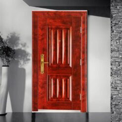 steel wood grain exterior doors metal door frame - Cửa Thép Vân Gỗ Cao Cấp Chính Hãng, Bền Đẹp, Giá Tốt