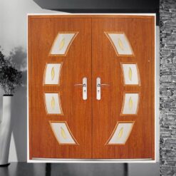 tempered glass inserted interior exterior double door steel double door with glass - Cửa Nhôm Pano Đẹp Bền Đẹp, Hiện Đại, Giá Tốt – Lựa Chọn Hoàn Hảo