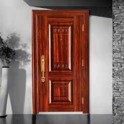 wood grain steel entry door stamped metal door - Cửa thép vân gỗ bền đẹp, chất lượng cao, giá tốt nhất 2024