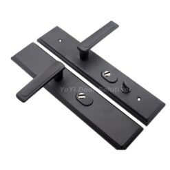 black security door handle 1 - Tay Nắm Cửa An Ninh Đen Chắc Chắn, Bền Đẹp, Bảo Vệ Ngôi Nhà