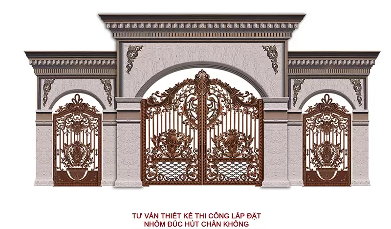 Công nghệ hút chân không trong đúc cổng nhôm Công nghệ hút chân không trong đúc cổng nhôm